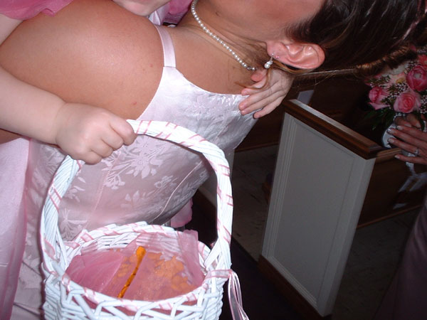 The Ceremony- What do you put in the flower baskets- Goldfish crackers, of course.jpg 64.2K